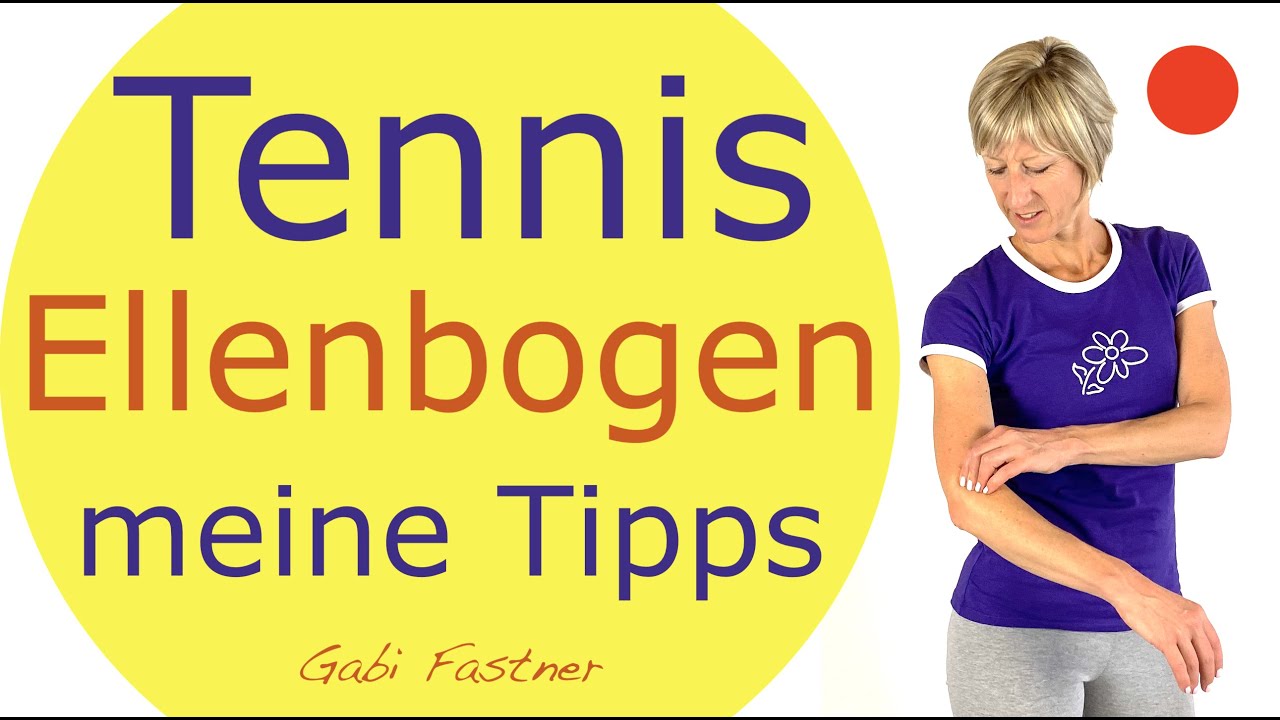 🎾 Tennis-Arm/Ellenbogen, meine Tipps | ohne Geräte
