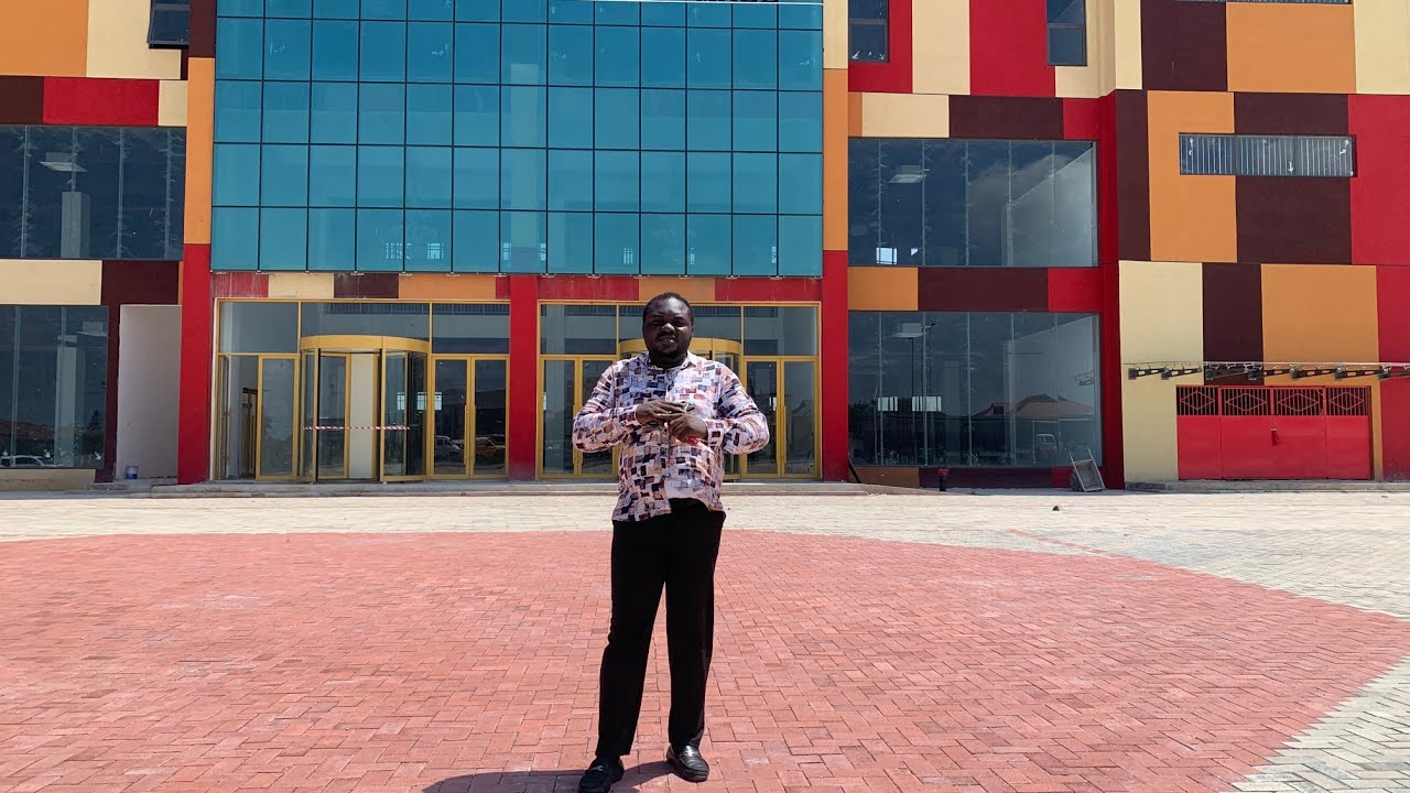 Ghana 🇬🇭 International Mall Project Update- The Parking Space Is Huge! Work Is Fast Completing