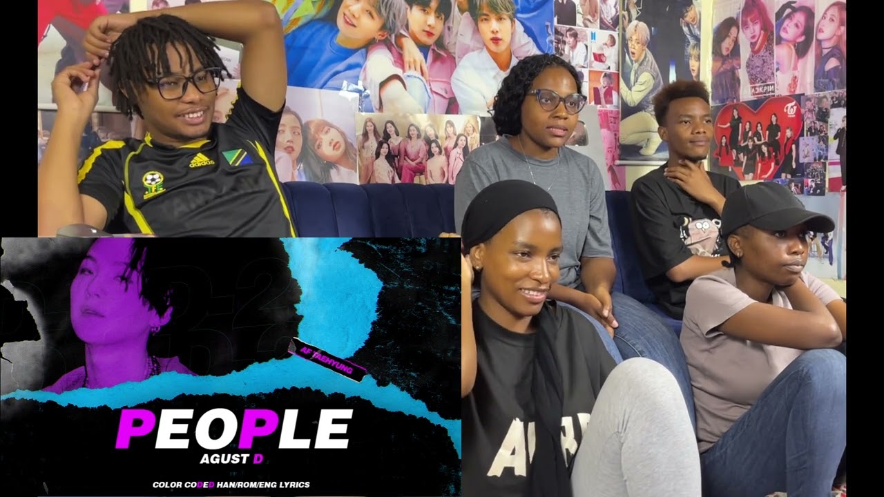 Agust D ‘give it to me’ MV + The Last + People + What Do You Think? + Moonlight Lyrics (REACTION)