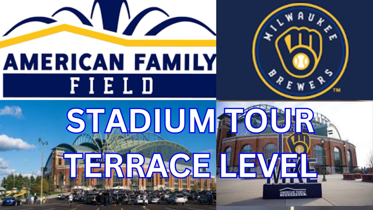 Stadium Tour MLB Milwaukee Brewers - American Family Field (Miller Park) - Terrace Level (400)