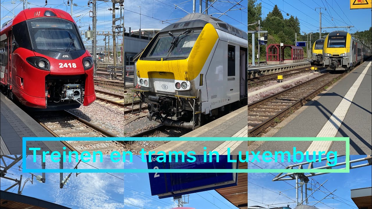 Treinen en trams in Luxemburg 