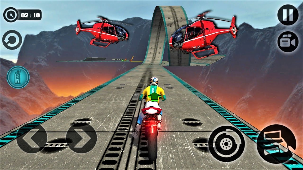 Impossible Moto Bike Tracks 3D 2018-Best Android Gameplay HD #47