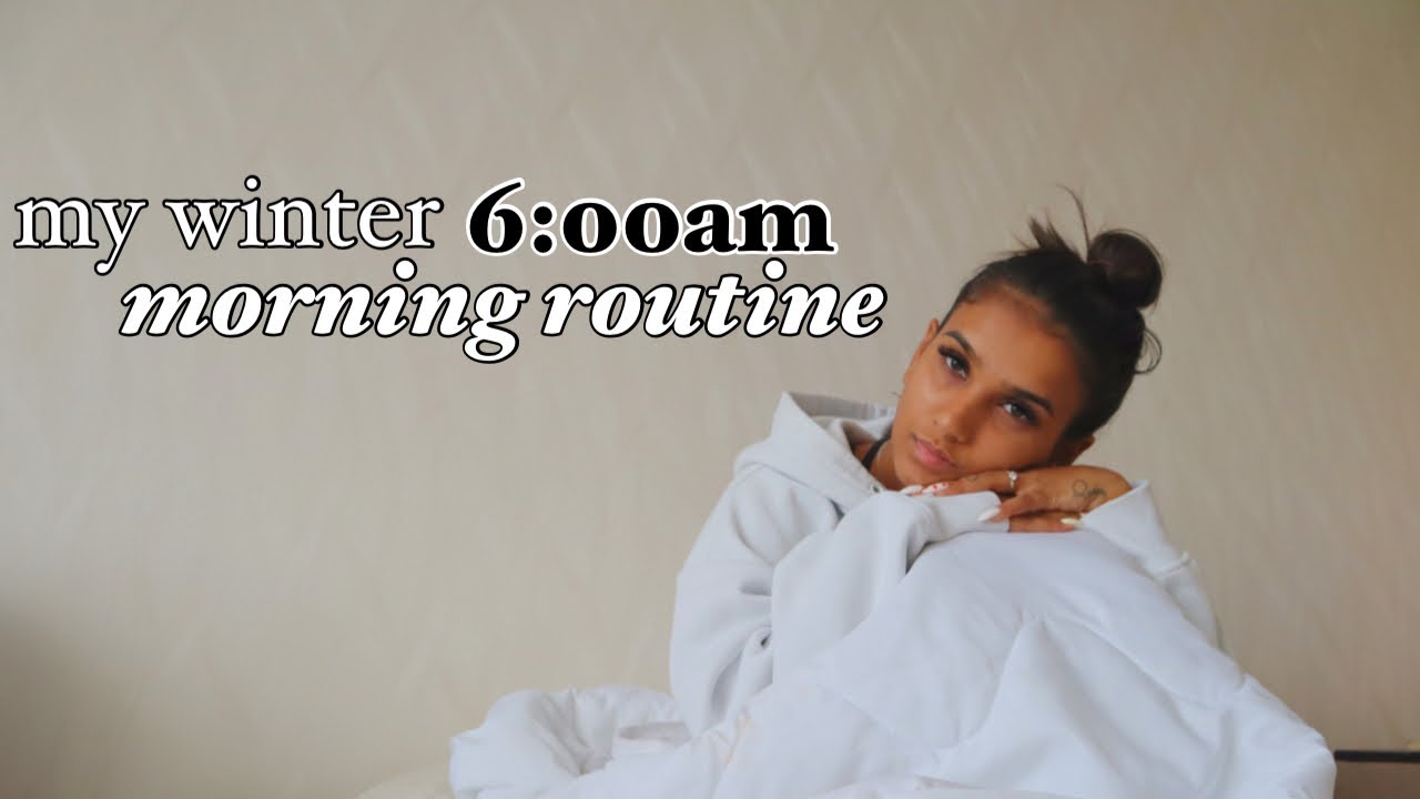 my winter 6 am morning routine || low-key productive morning routine