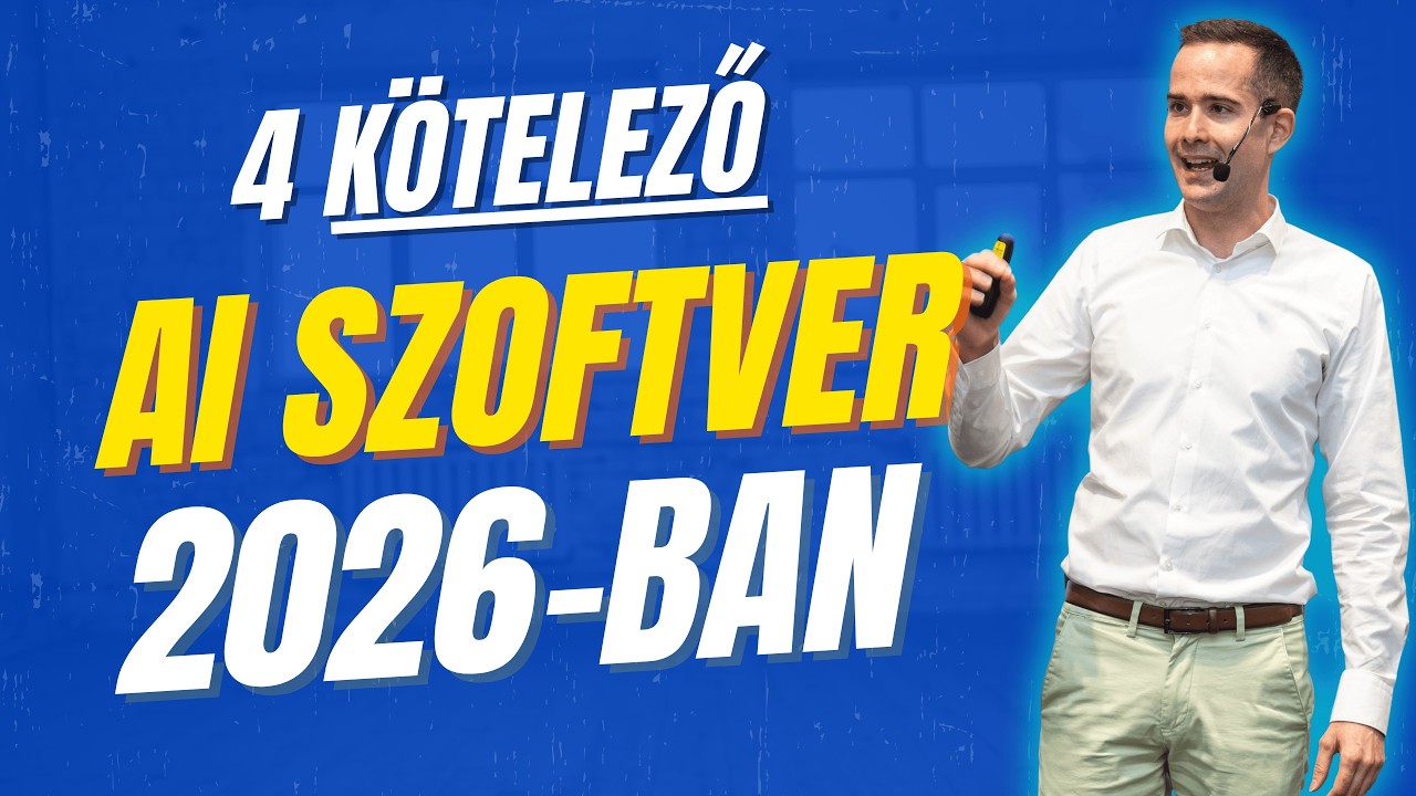 Ha ezt a 4 AI eszközt nem használod 2026-ban, lemaradsz