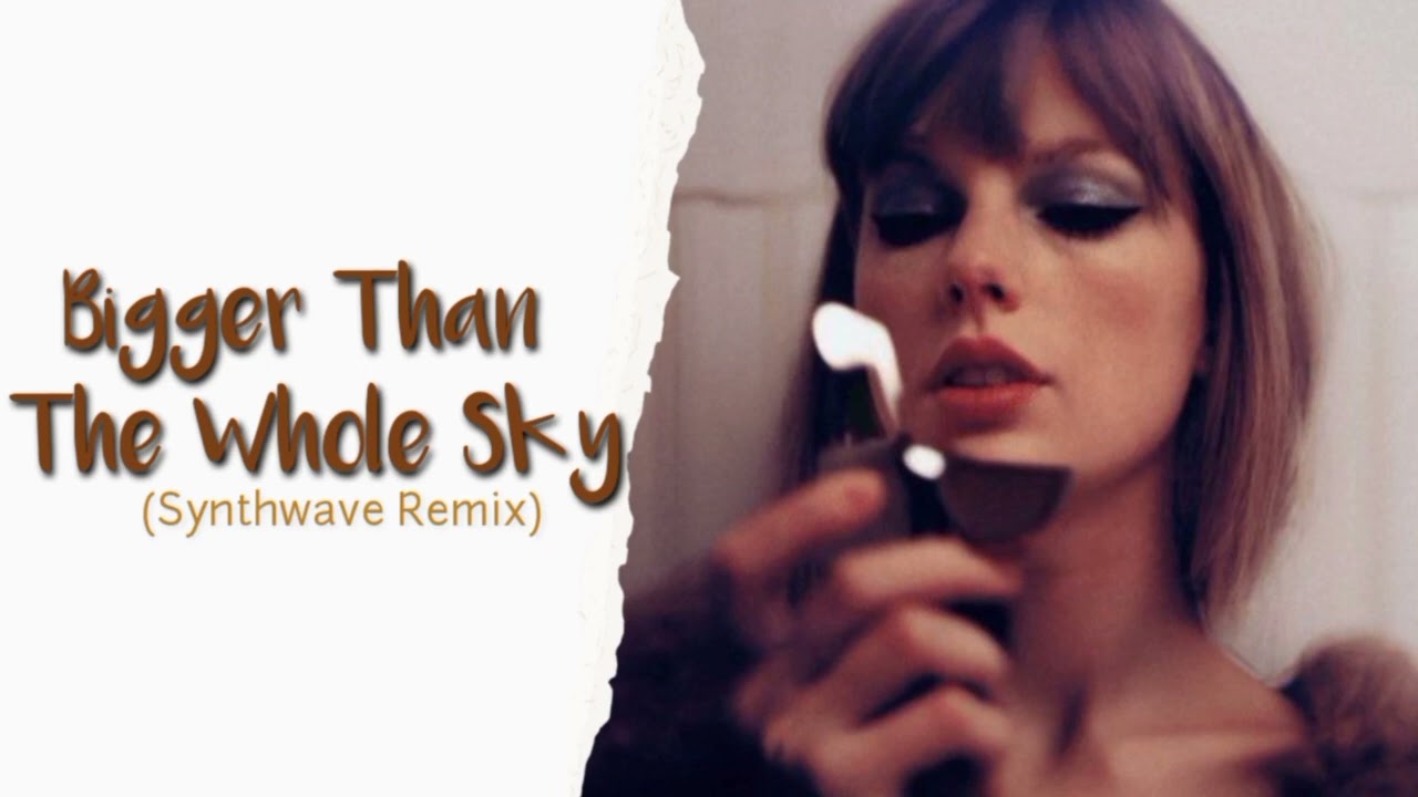 Taylor Swift - Bigger than the Whole Sky (Ocean Avenue 84 SYNTHWAVE Remix) [80s version]