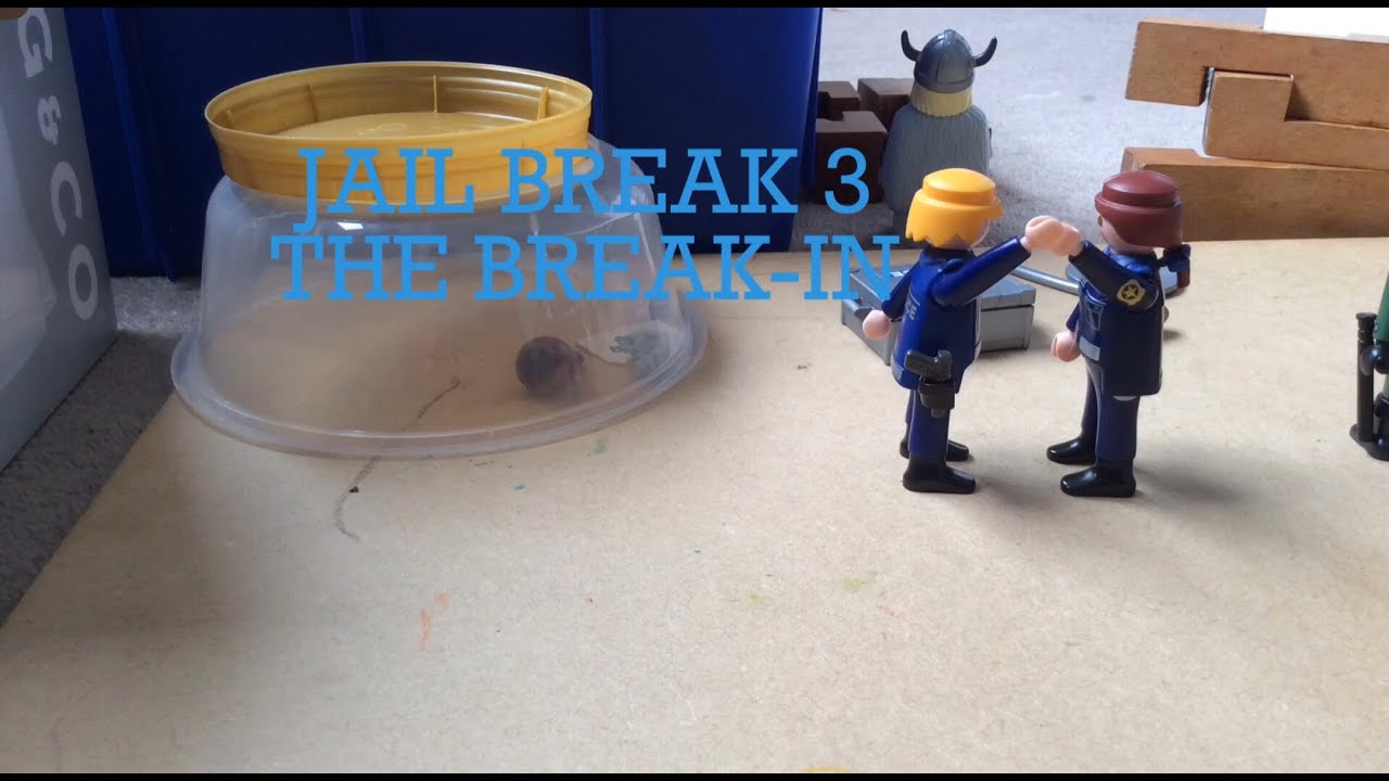 Jail Break 3: The break-In | Playmobil Stop Motion | BrickTrunk Animations