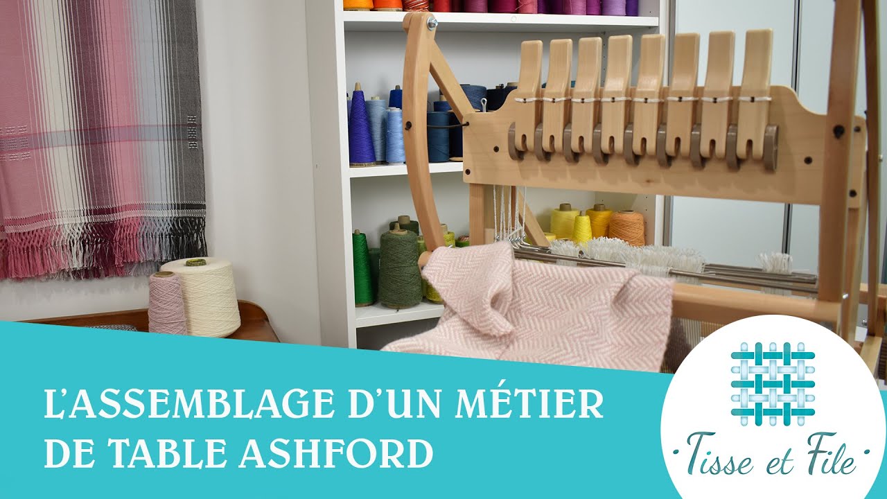 Assemblage d'un métier à tisser de table Ashford