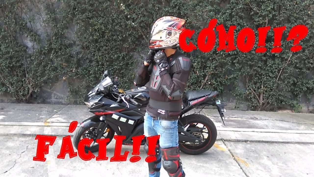 C&oacute;mo aprender a manejar R&Aacute;PIDO una moto |TUTORIAL F&Aacute;CIL| Yamaha R3