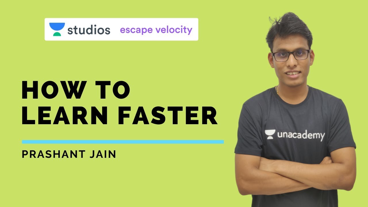 How to learn faster | Let's Crack It | Prashant Jain