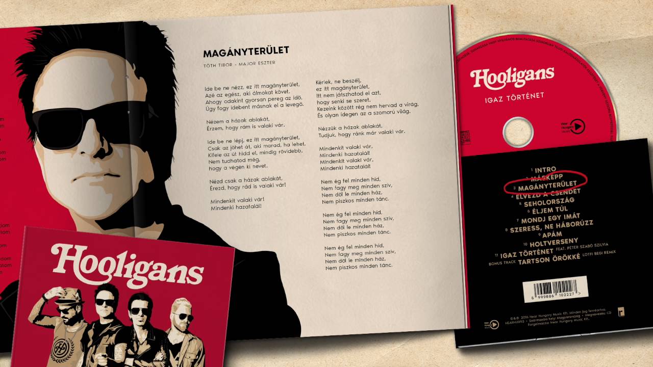 Hooligans - Magányterület  (Official Audio)