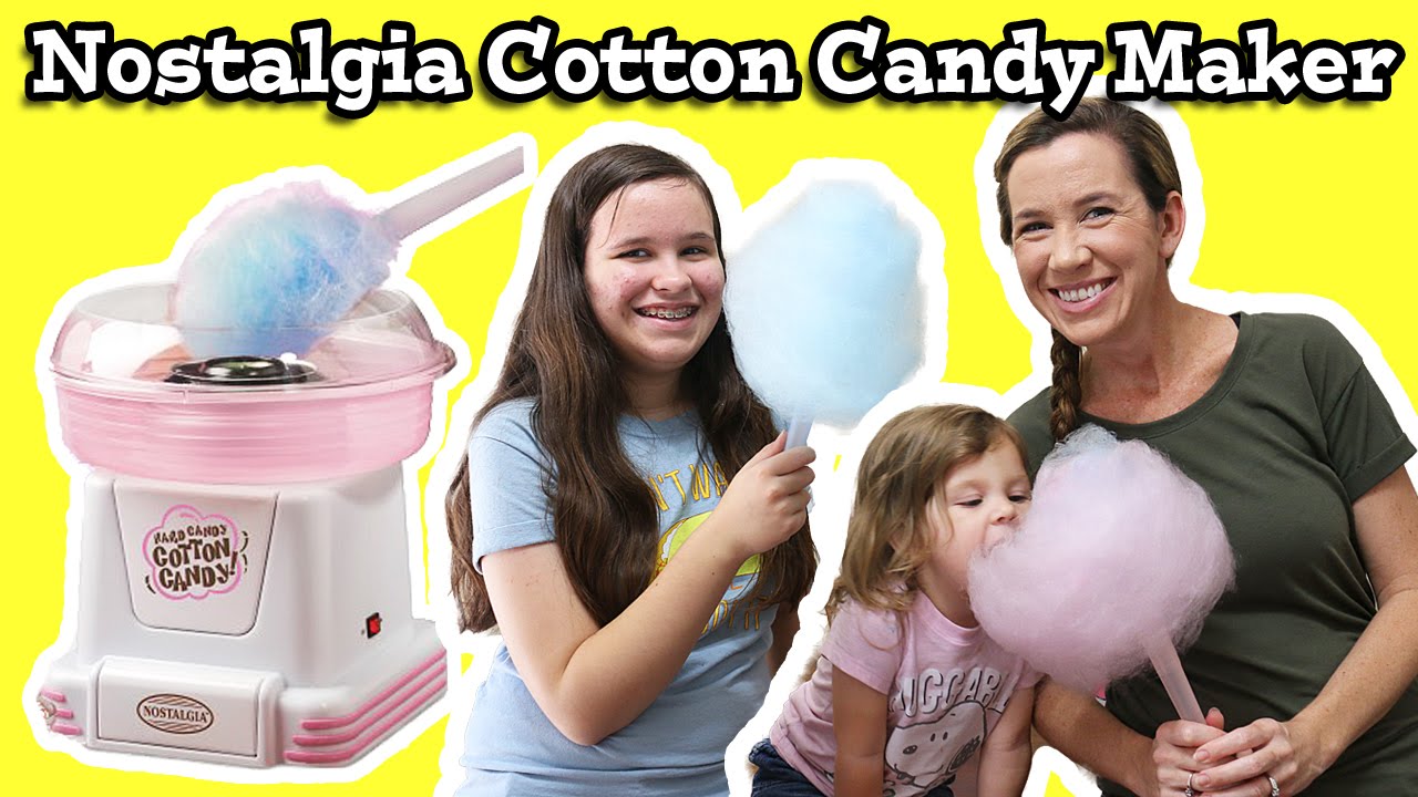 Nostalgia Hard Candy Cotton Candy Maker