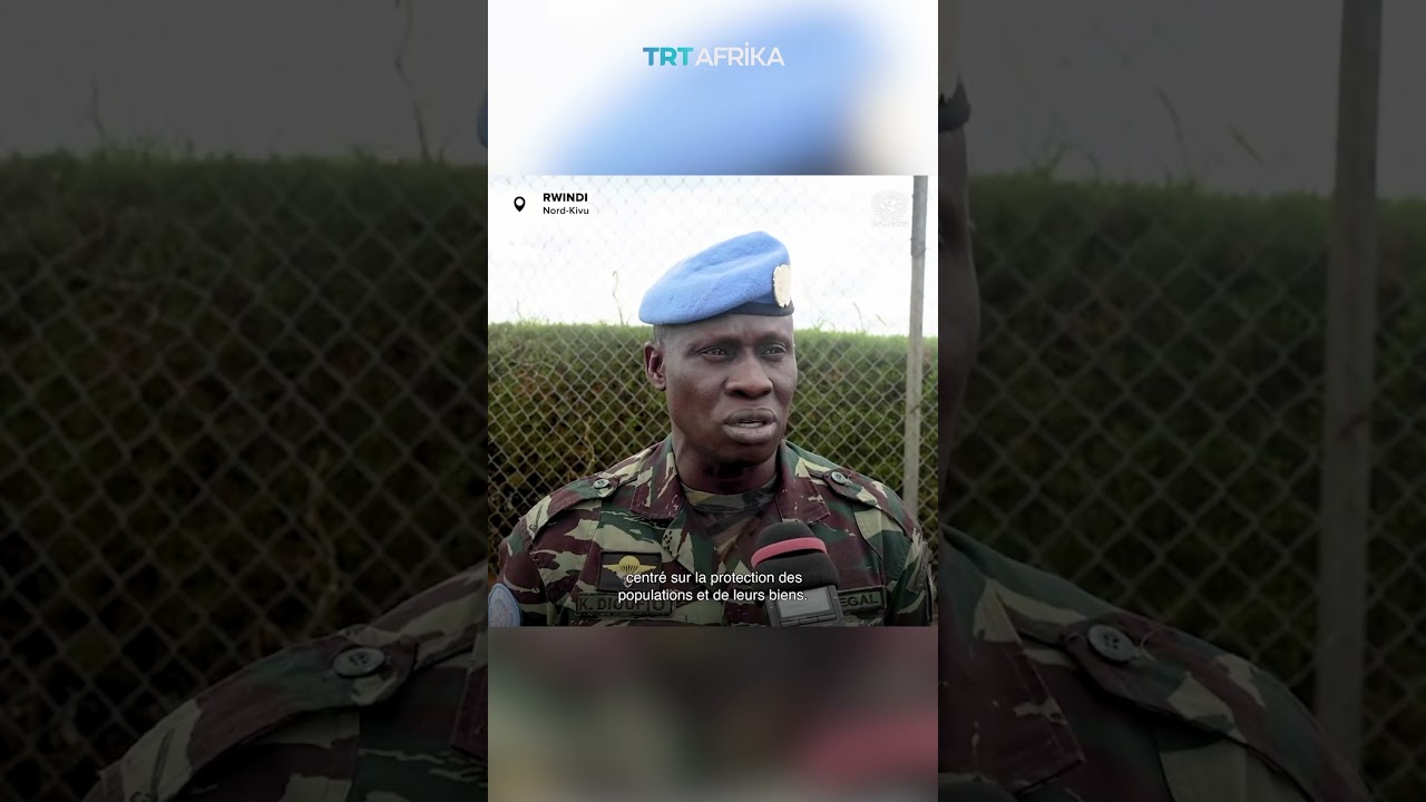 Le commandant par int&eacute;rim de la force de la MONUSCO s'est d&eacute;plac&eacute; &agrave; B&eacute;ni, en pleine offensive du M23