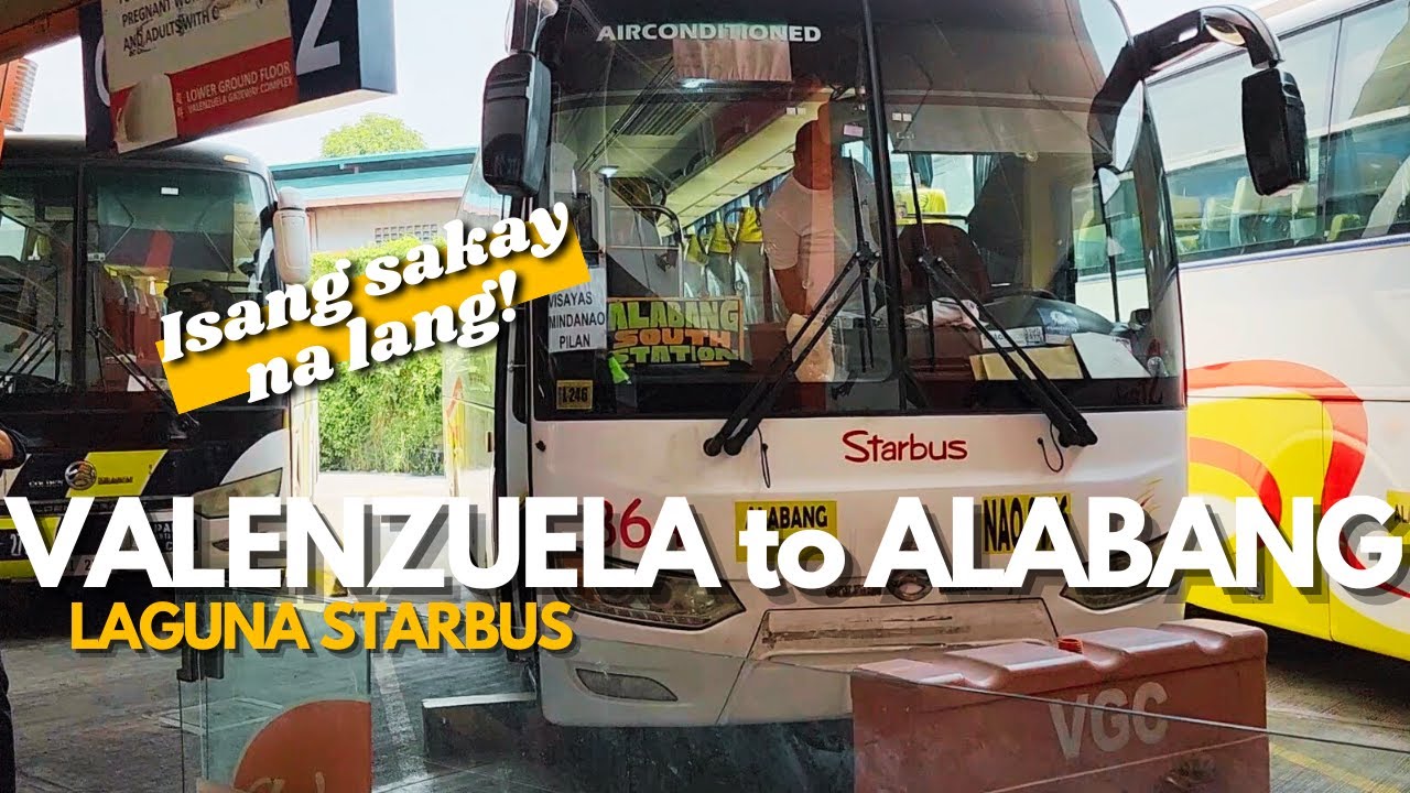 Starbus is now serving Valenzuela to Muntinlupa | Commute from VGC to Alabang via C5 [DISCONTINUED]