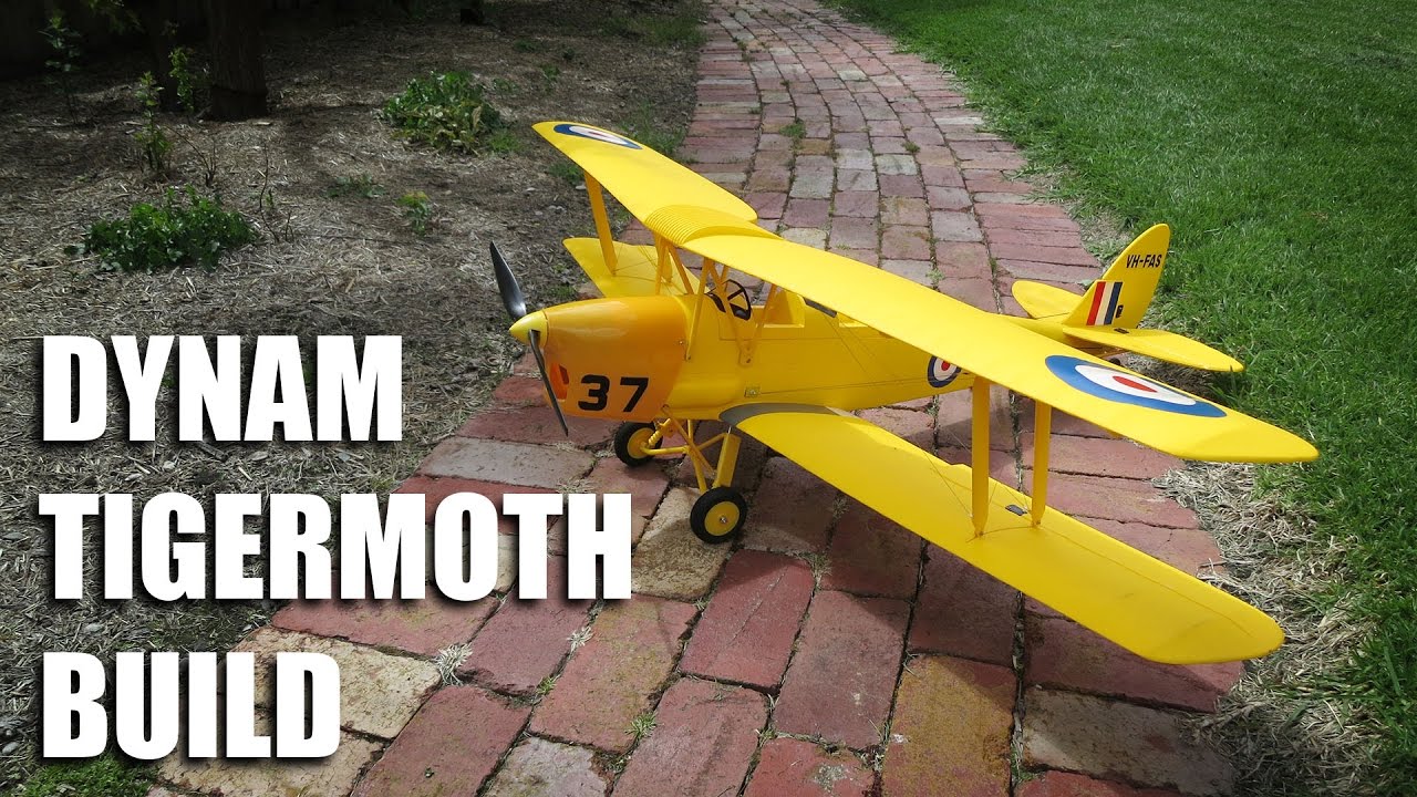 Dynam 1270mm Tigermoth build