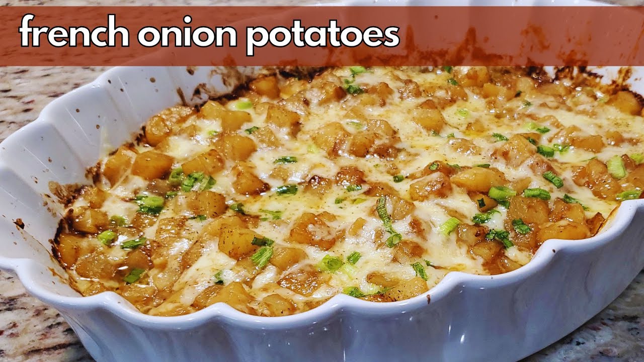 French Onion Potatoes | Comfort Food with Simple Ingredients!
