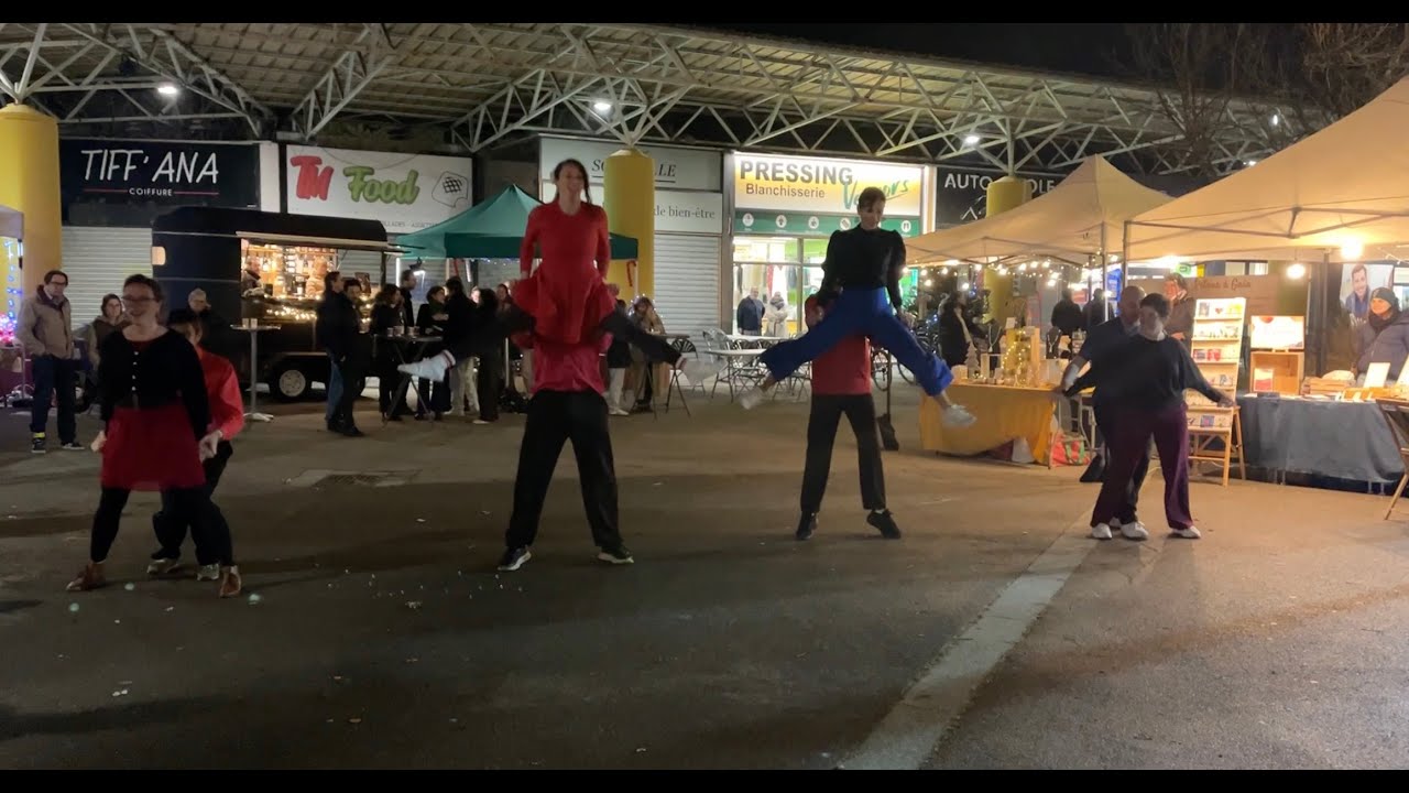 La California routine au Marché de Noël 🎄