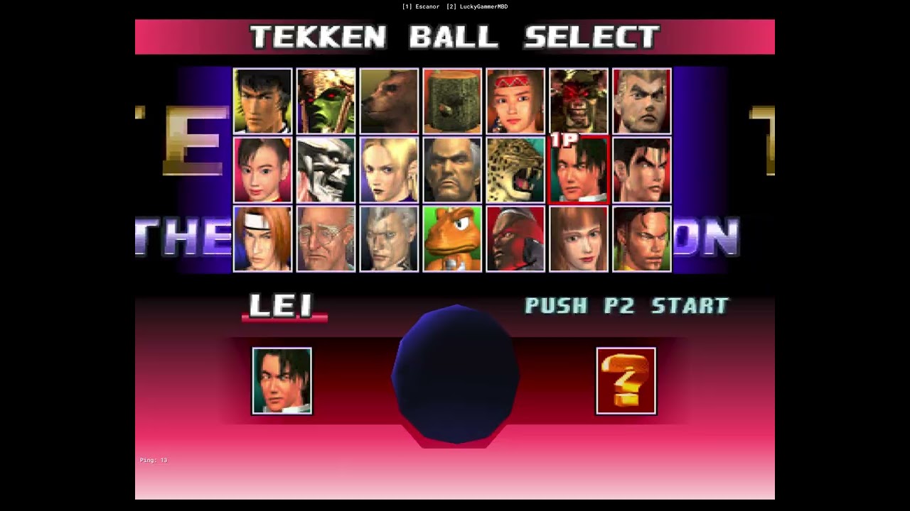 Tekken 3 Online Tekken Ball Mode Grand Master Iron Ball | Escanor VS Lucky