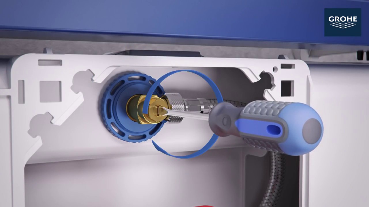 Как легко установить систему инсталляции GROHE Rapid SL