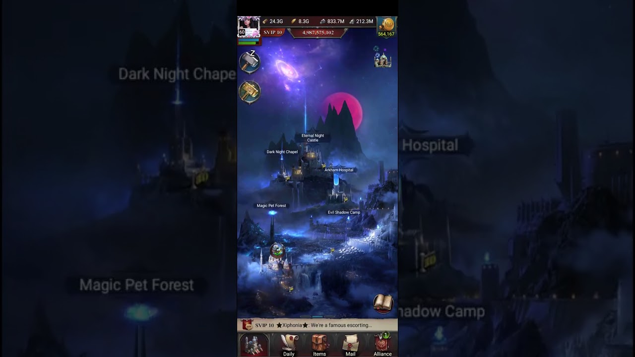 Clash of Kings: Uncharted Isles, Starfield.