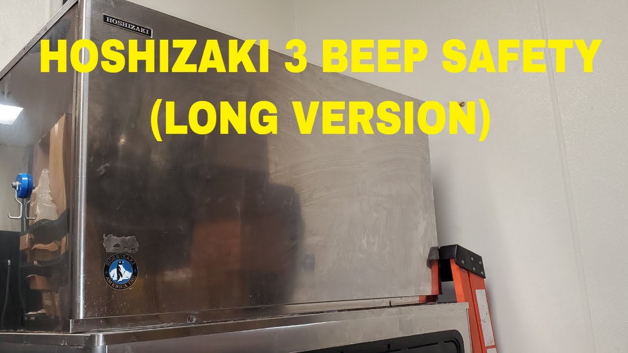 HOSHIZAKI ICE MACHINE BEEPING (LONG VERSION)