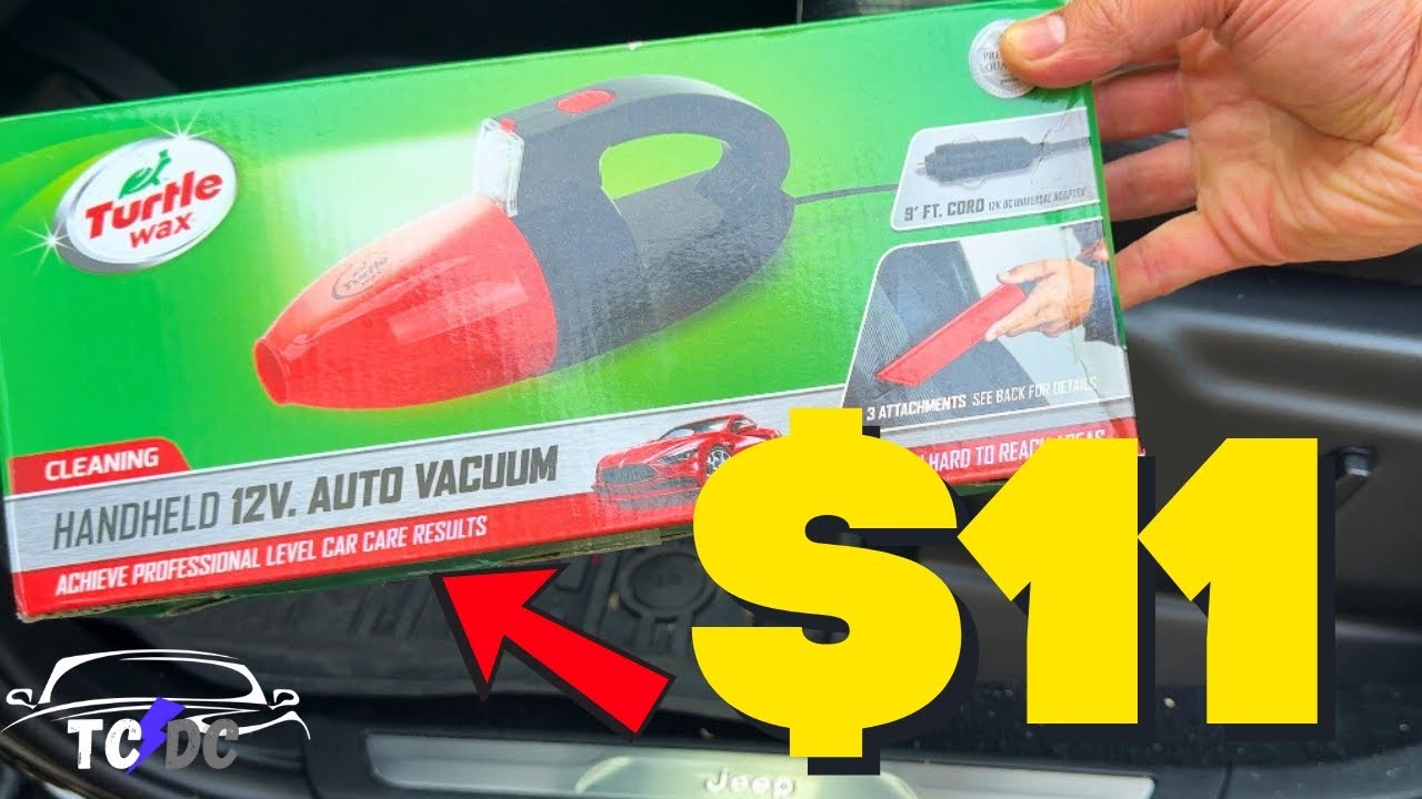 Can this actually do anything or did I waste my money? Turtle Wax Handheld 12V Auto Vacuum