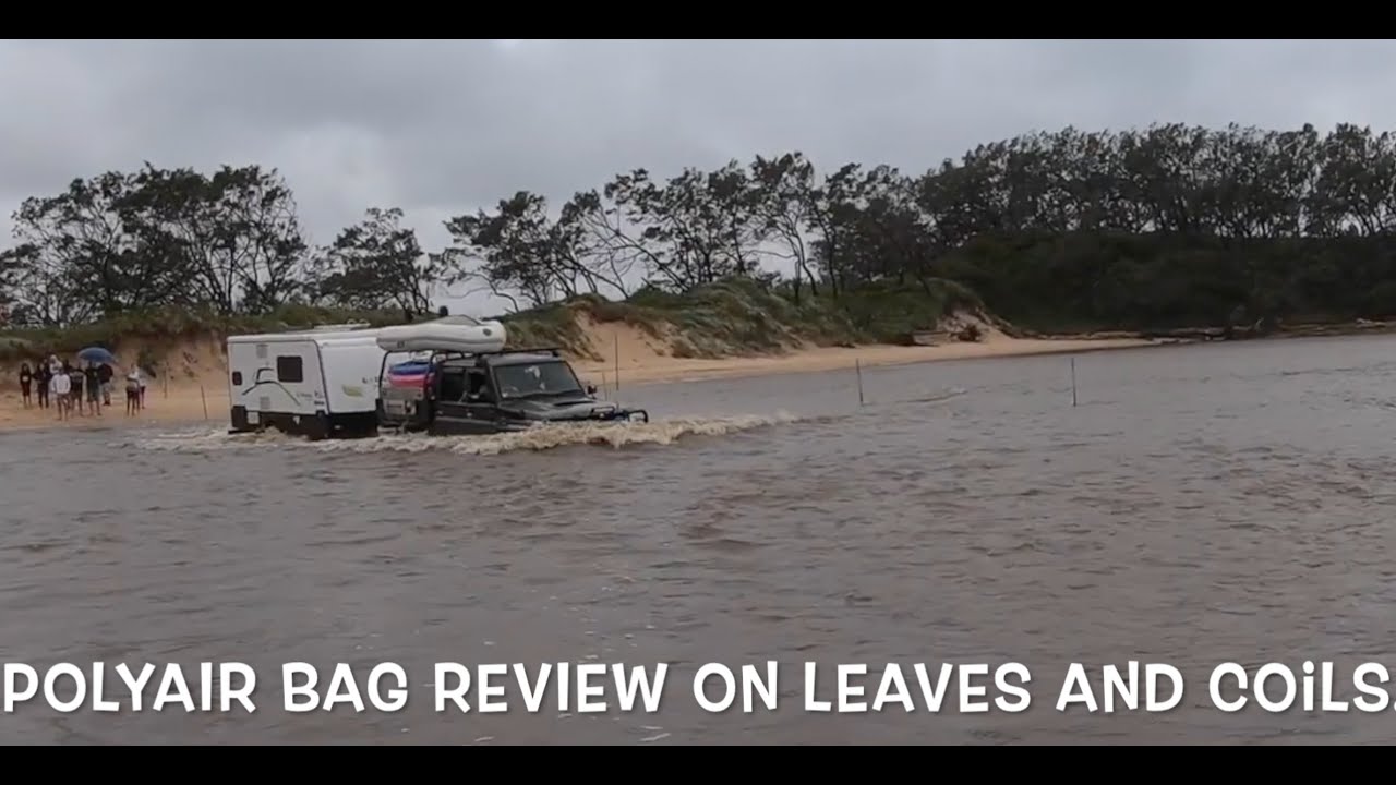 Review on Toyota Landcruiser 79seies  VDJ79  and Toyota Fortuner towing and Offroad on Polyair bags