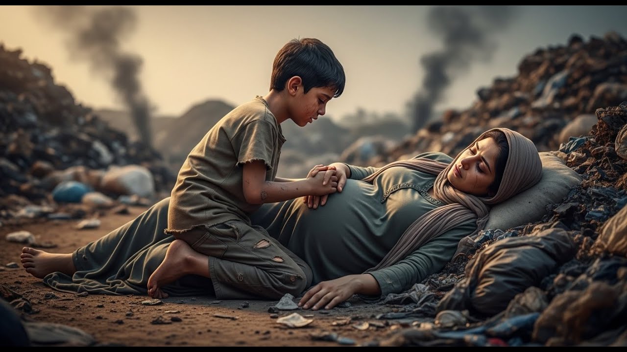 صبي فقير وجد امرأة حامل، وما حدث بعد ذلك جعل الجميع في دهشة... من تكون هذه المرأة؟