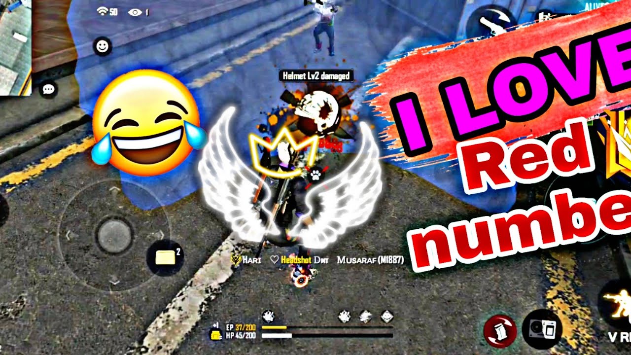 I love Red number 🔥head shot montage 🔥ll Lion7gaming