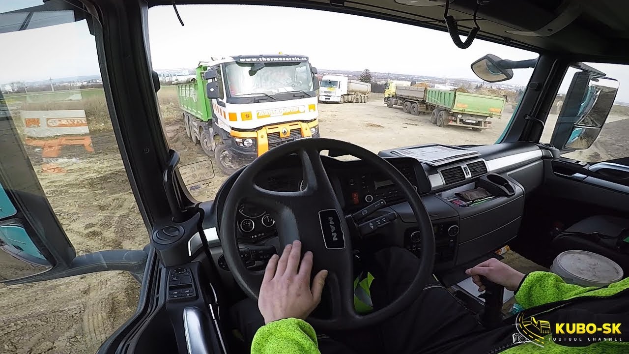Jazdím v Brne | MAN TGS 26.440 E5 6x6 truck | Cab view