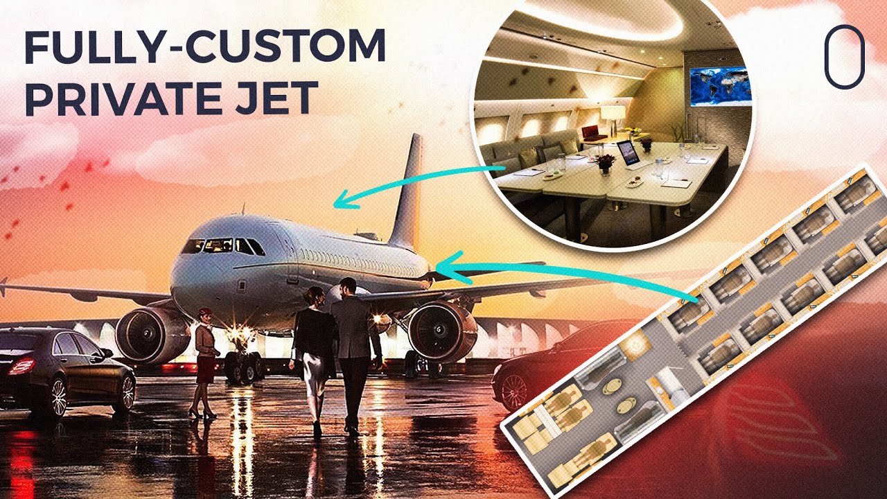 Inside Emirates’ Ultra Luxury Airbus A319 Private Jet