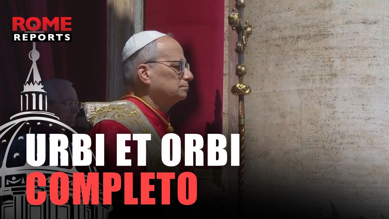 Bendici&oacute;n URBI ET ORBI completa: LE&Oacute;N XIV en su mensaje de PASCUA 2026
