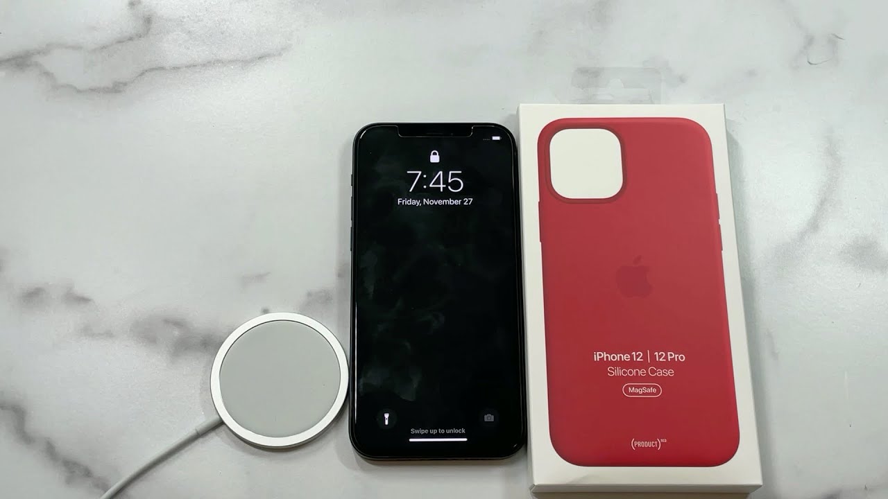 Official Apple Silicone Case with MagSafe Product Red for iPhone 12 and 12 Pro Unboxing and Review