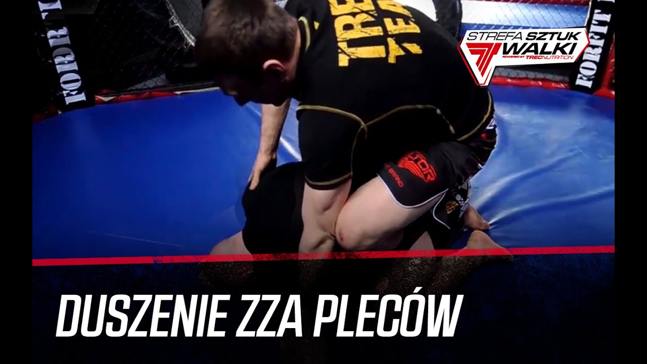 Duszenie zza pleców | Piotr Hallmann (Strefa Sztuk Walki)