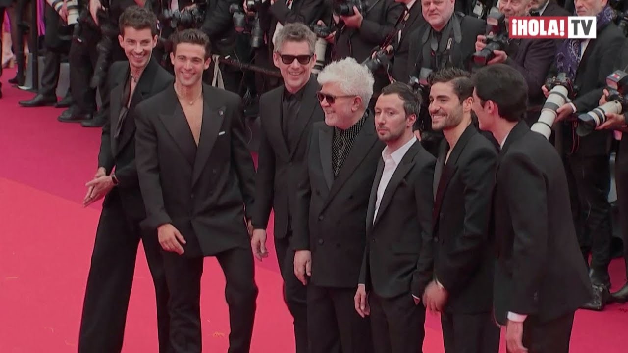 ‘Los chicos de Pedro Almodóvar’ causan sensación en el Festival de Cine de Cannes 2023 | ¡HOLA! TV