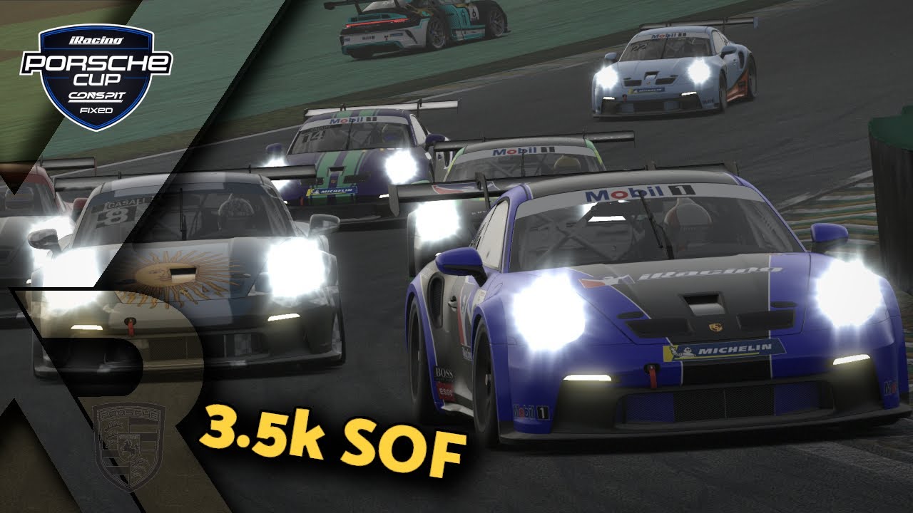 Porsche Cup at Interlagos | Lowest Ranked on iRacing