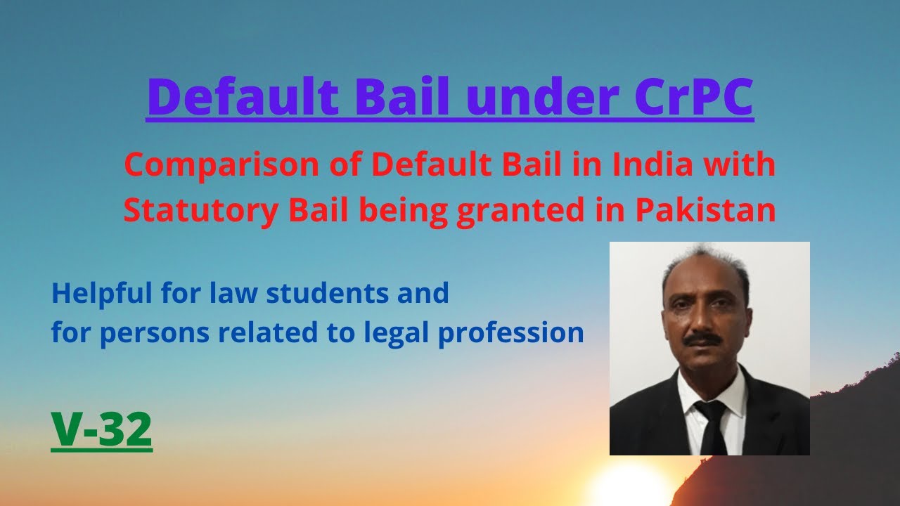 Default bail / Statutory bail / 167 (2) CRPC Default bail / Statutory bail CRPC / Legal Knowledge