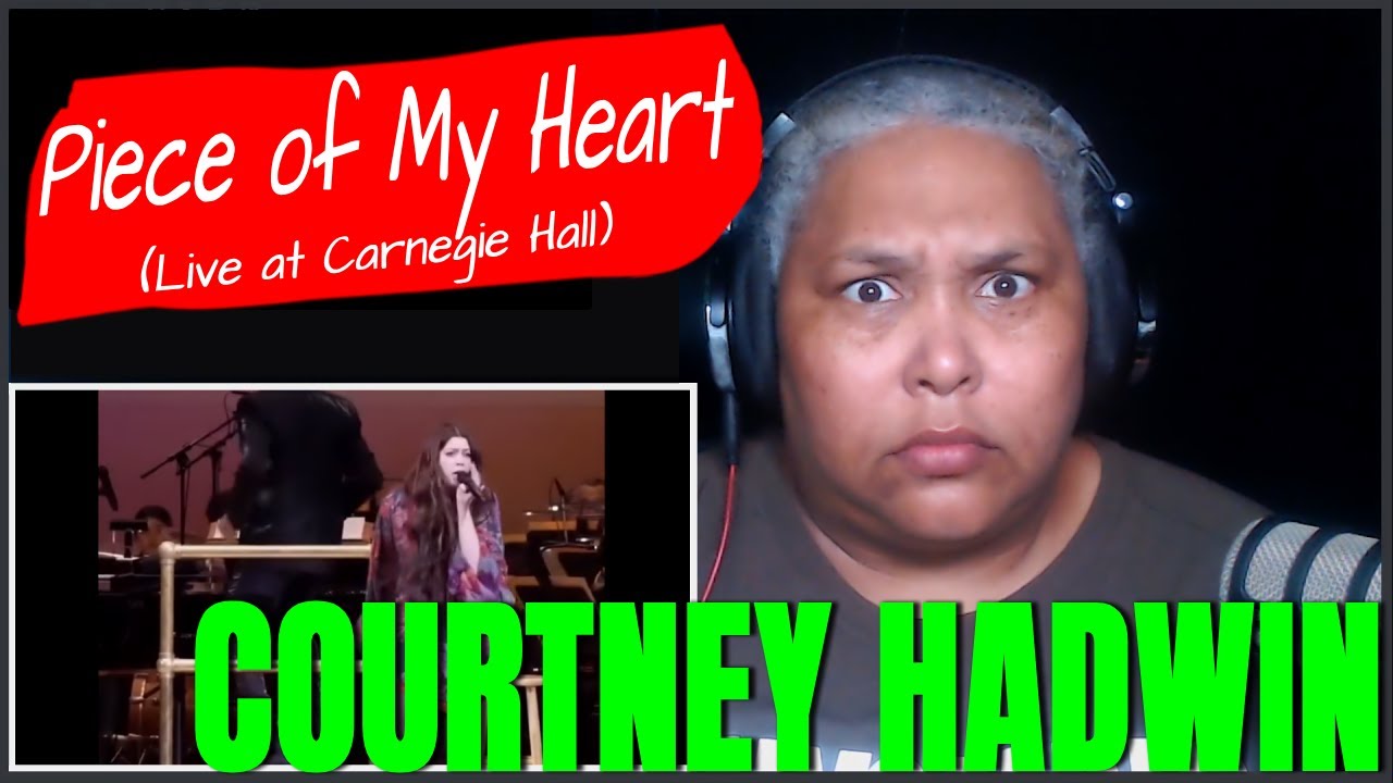 Courtney Hadwin And The New York Pops - Piece Of My Heart (Carnegie Hall) | REACTION