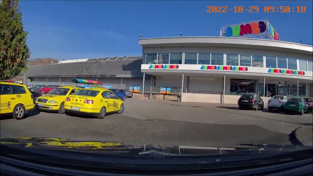 Vožnja: Višnjik - Kolodvorska (Jumbo)#october #2022 #visitbosnia #visitsarajevo #dashcam #onboardcam