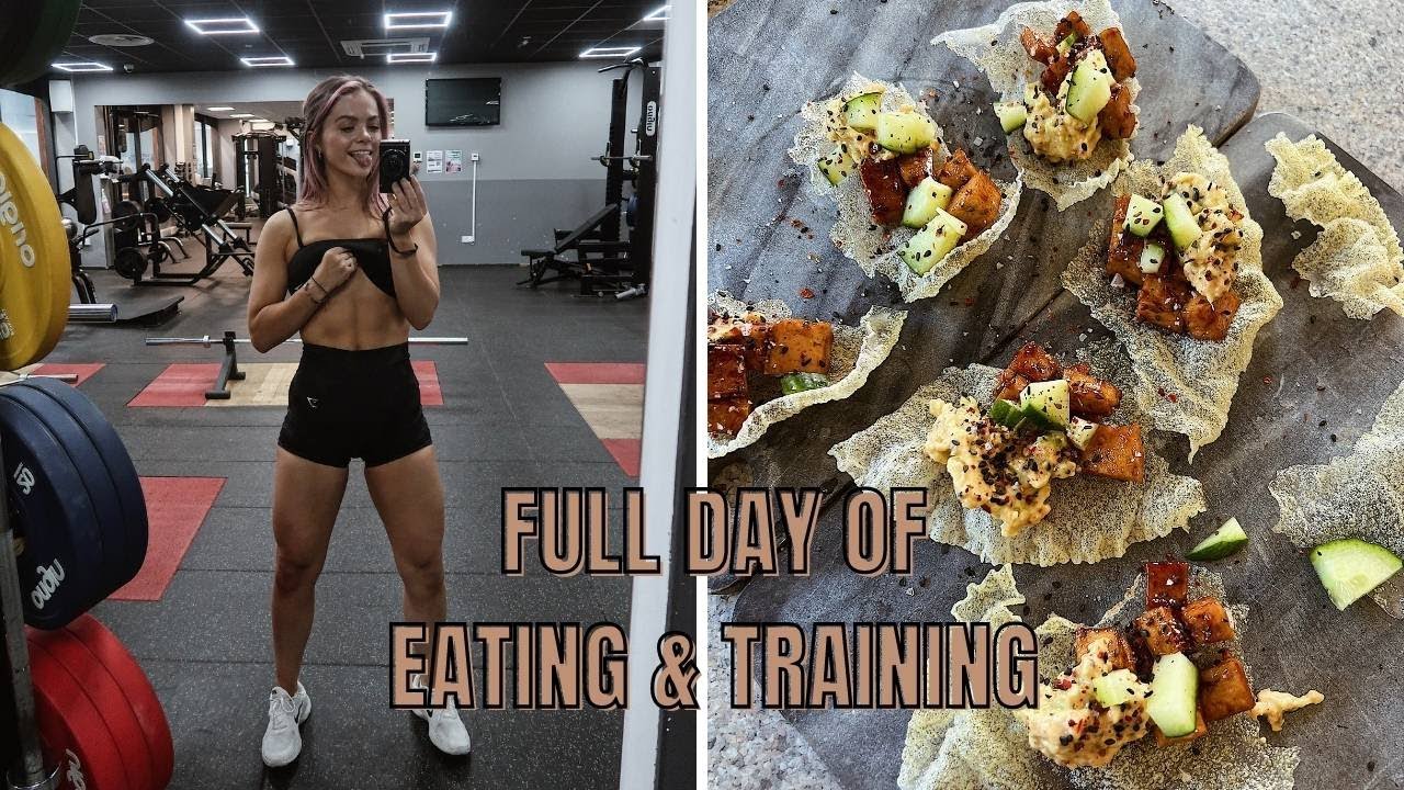 FULL DAY OF EATING & TRAINING | How I stay lean