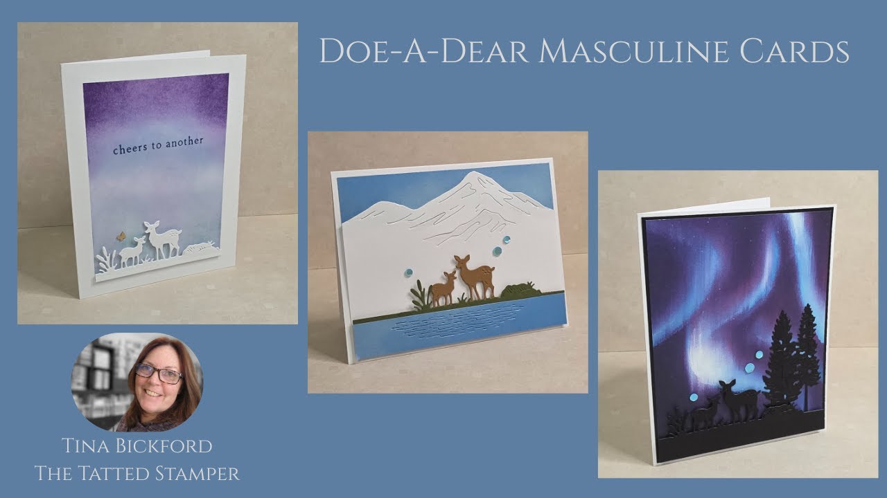 Doe-A-Dear Masculine Cards
