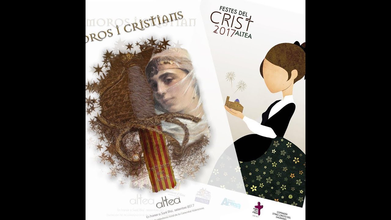 Presentació Cort d'Honor, Càrrecs Festers, entrega ceptres i Coronació Reina d'Altea 2017