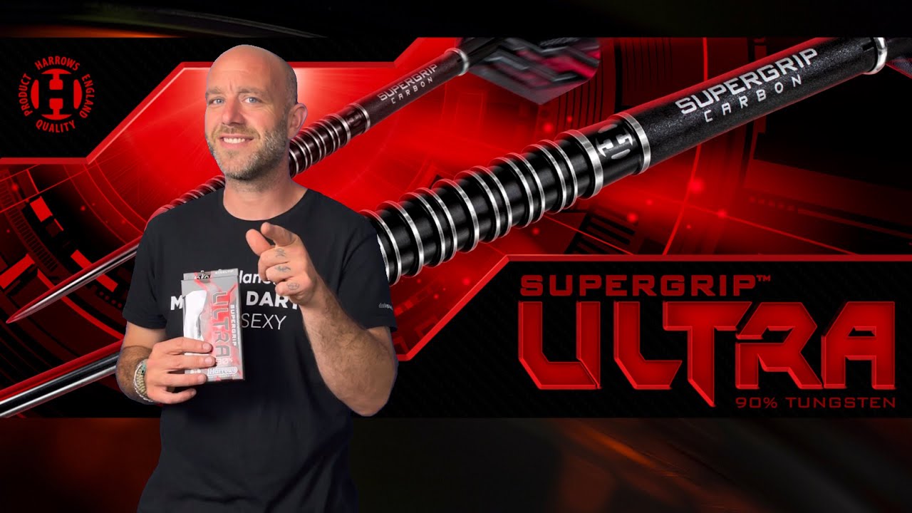 SUPERGRIP ULTRA HARROWS DARTS REVIEW WITH ADAM WHITE