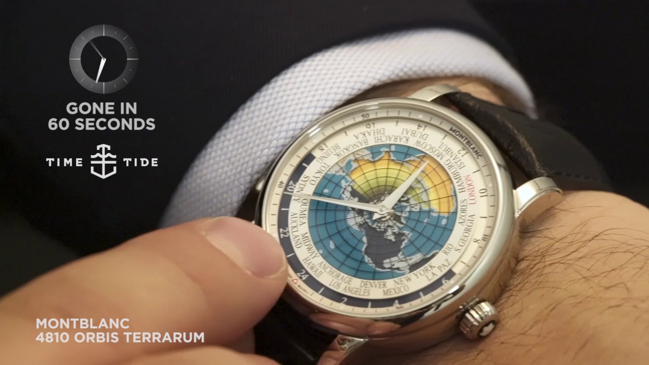 GONE IN 60 SECONDS - Montblanc 4810 Orbis Terrarum
