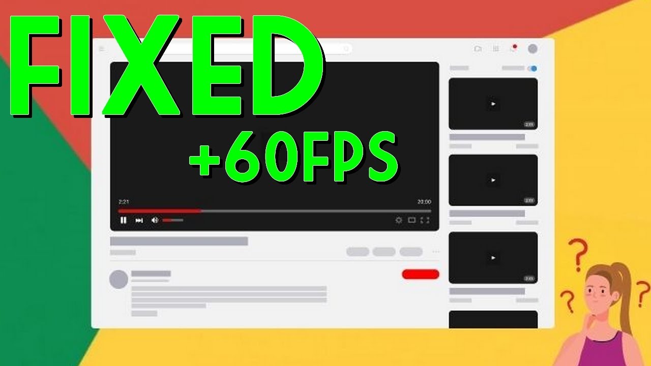 YouTube 60FPS Lagging & Dropped Frames on Google Chrome - QUICK FIX 2022