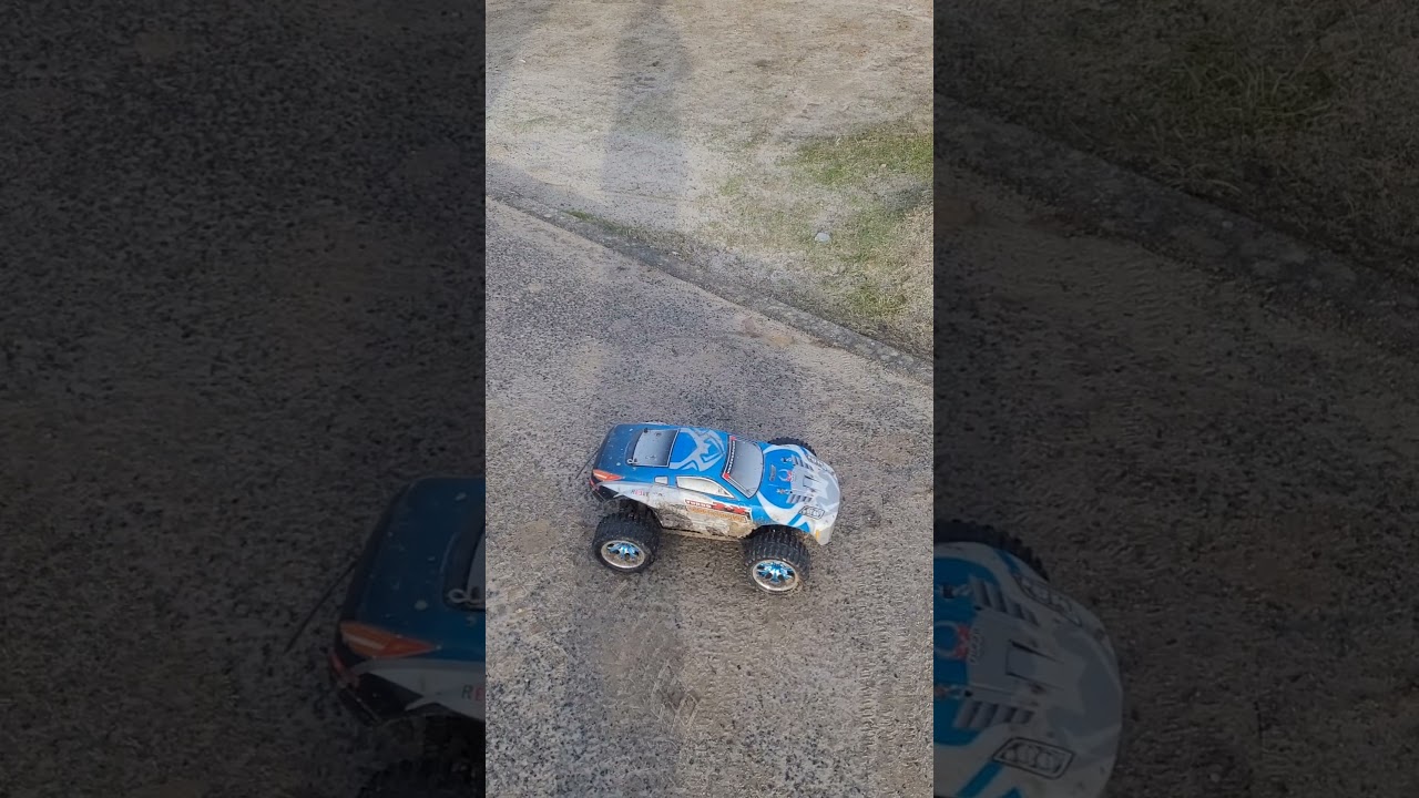 Himoto Monster Truck  10 jähriger bashed