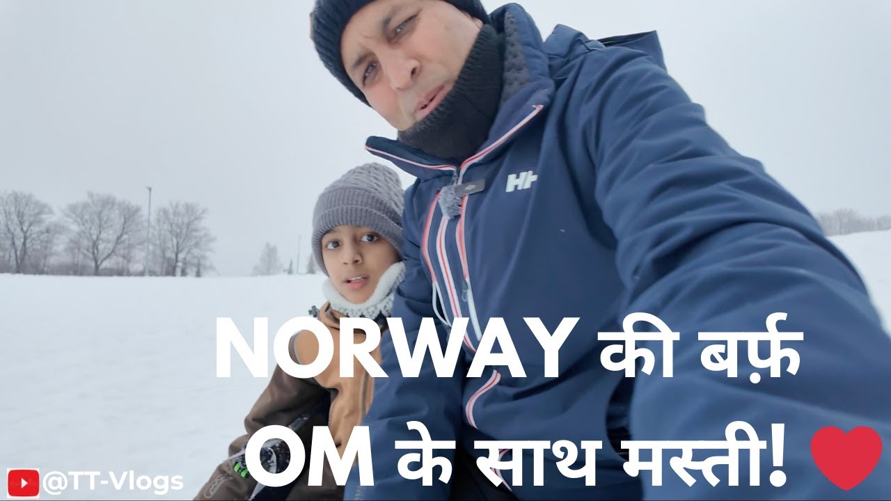 North Pole Winter Magic | Family Sledding in Blizzard ❄️
