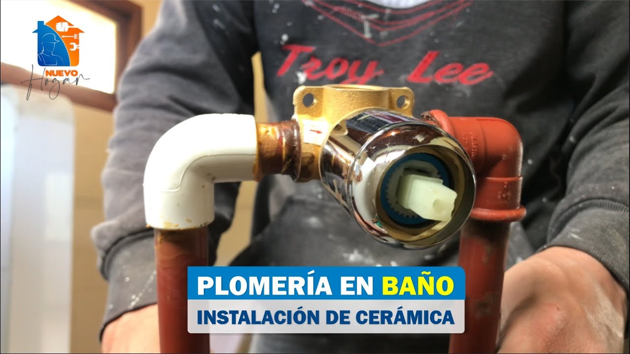 así reparé esta fuga de agua en este baño ✅💦 como instalar ducha mezcladora monomando