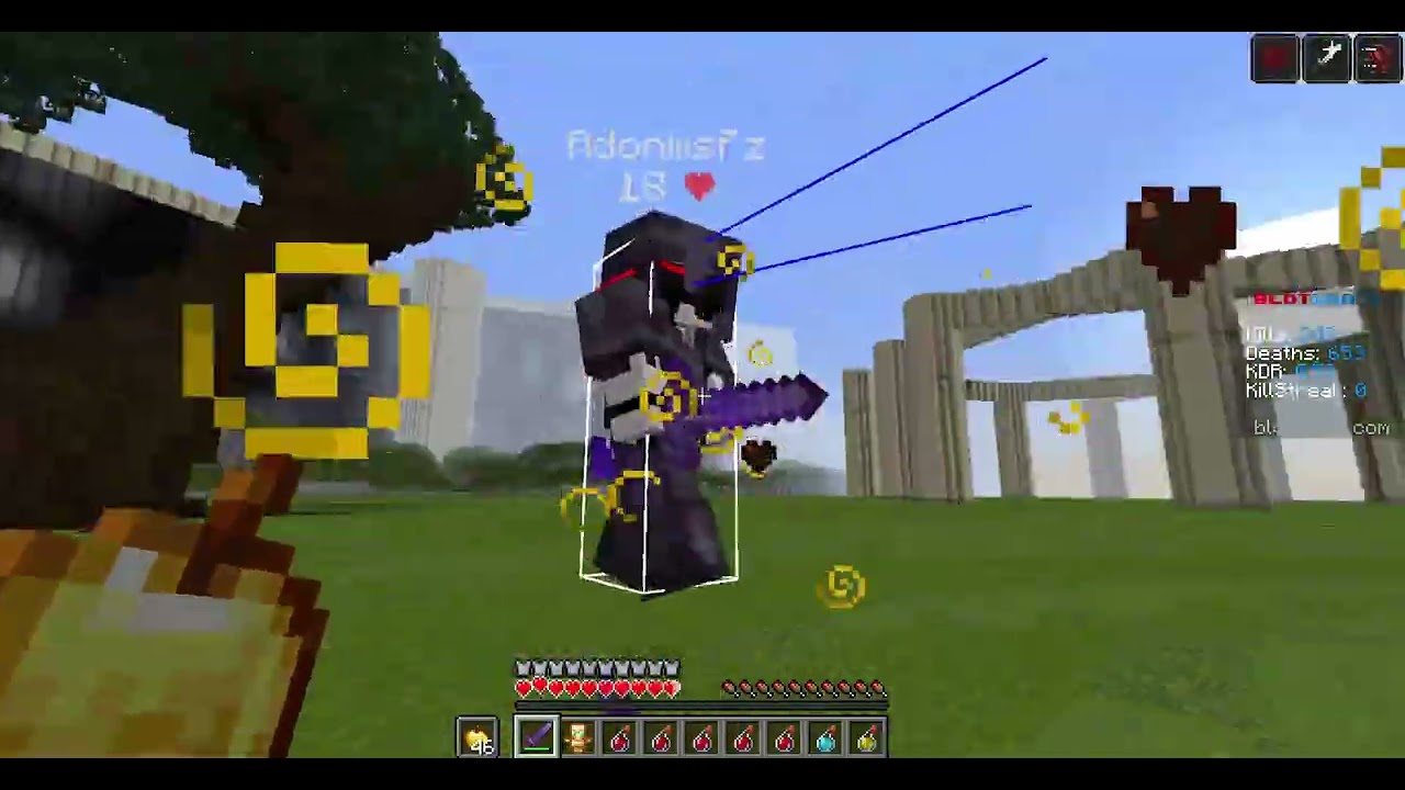 despues de ser baneado por supuestos (haks) :p