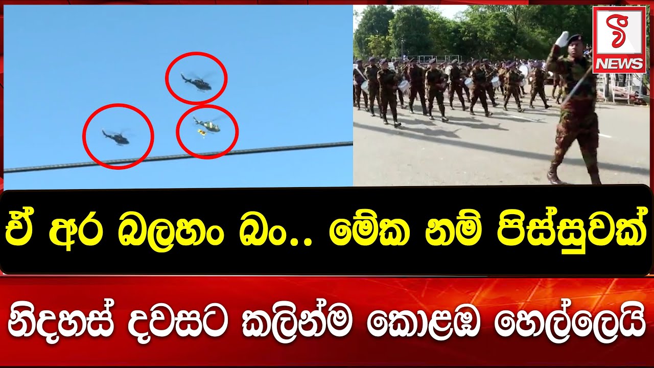 ඒ අර බලහං බං.. මේක නම් පිස්සුවක්