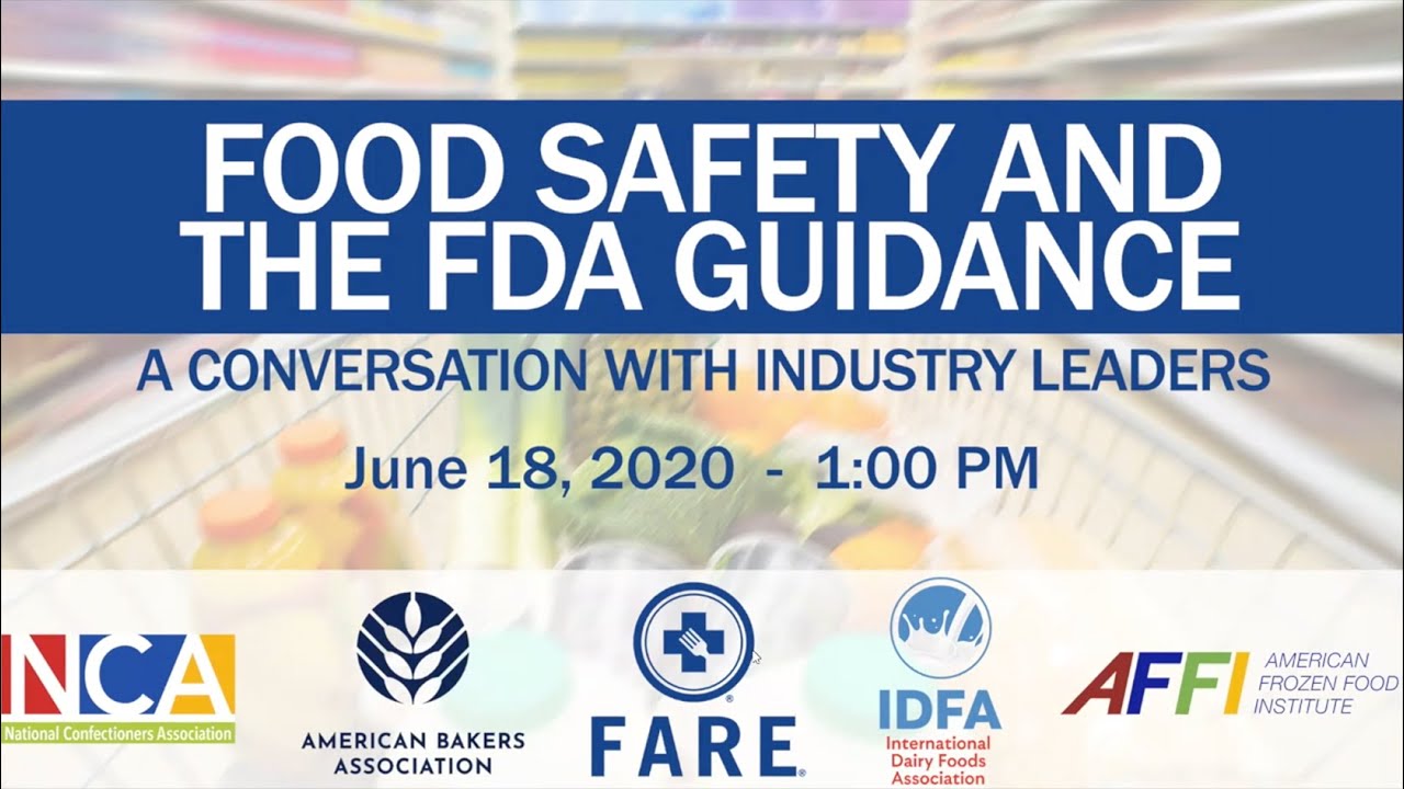 Food Safety and the FDA Guidance: A Conversation with FARE and Industry Experts
